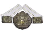 Antique Big Gold World Heavyweight Championship Belt