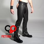 Gay fetish clothing Chaps studs style