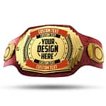 Ultimate 6lb Custom Championship Belt