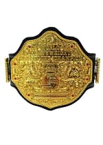Gold Big Gold World Heavyweight Championship Belt