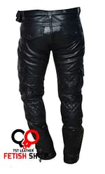 mens leather pants.