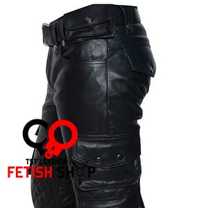 leather cargo pants.j