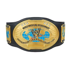 Oval Intercontinental Championship Title Belt