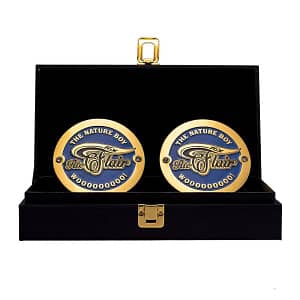 Ric Flair Side Plates Championship Legends Replica Box Set