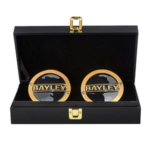 Bayley Championship Side Plates Role Model Replica Box Set