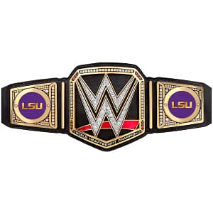 LSU Tigers WWE Championship Replica Title Belt