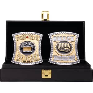 RAW and SmackDown Spinner WWE Championship Replica Side Plate Box Set