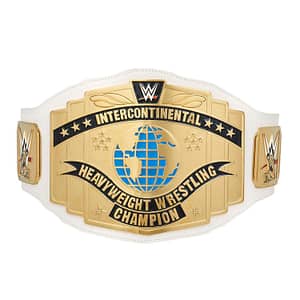 White 2014 WWE Intercontinental Championship Commemorative Title Belt