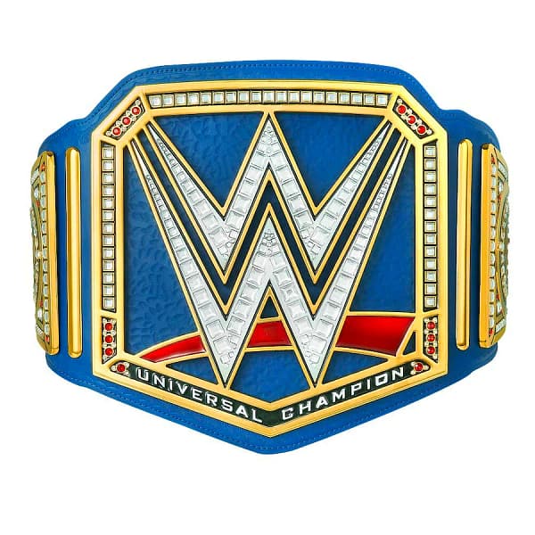 Blue Universal Championship Replica Title Belt