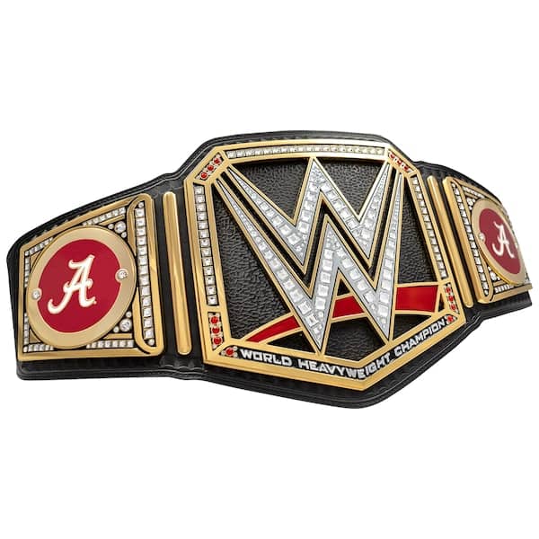 Alabama Crimson Tide WWE Championship Replica Title Belt