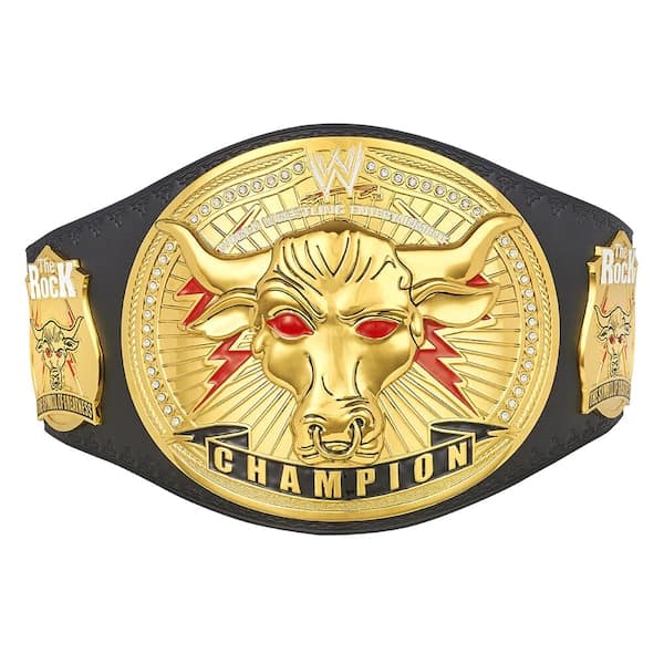 The Rock Brahma Bull Replica Championship Title Belt